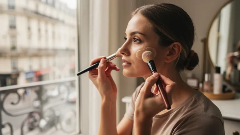 J’ai comparé l’éponge humide et le pinceau pendant un mois, et j’ai été surprise